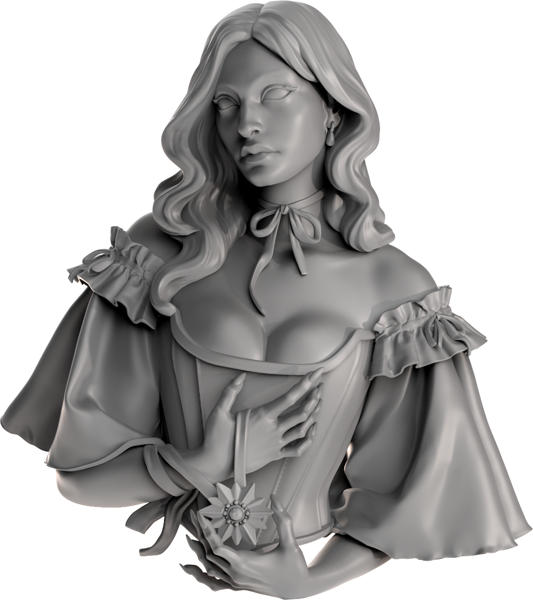 Medallion Muse Full Bust