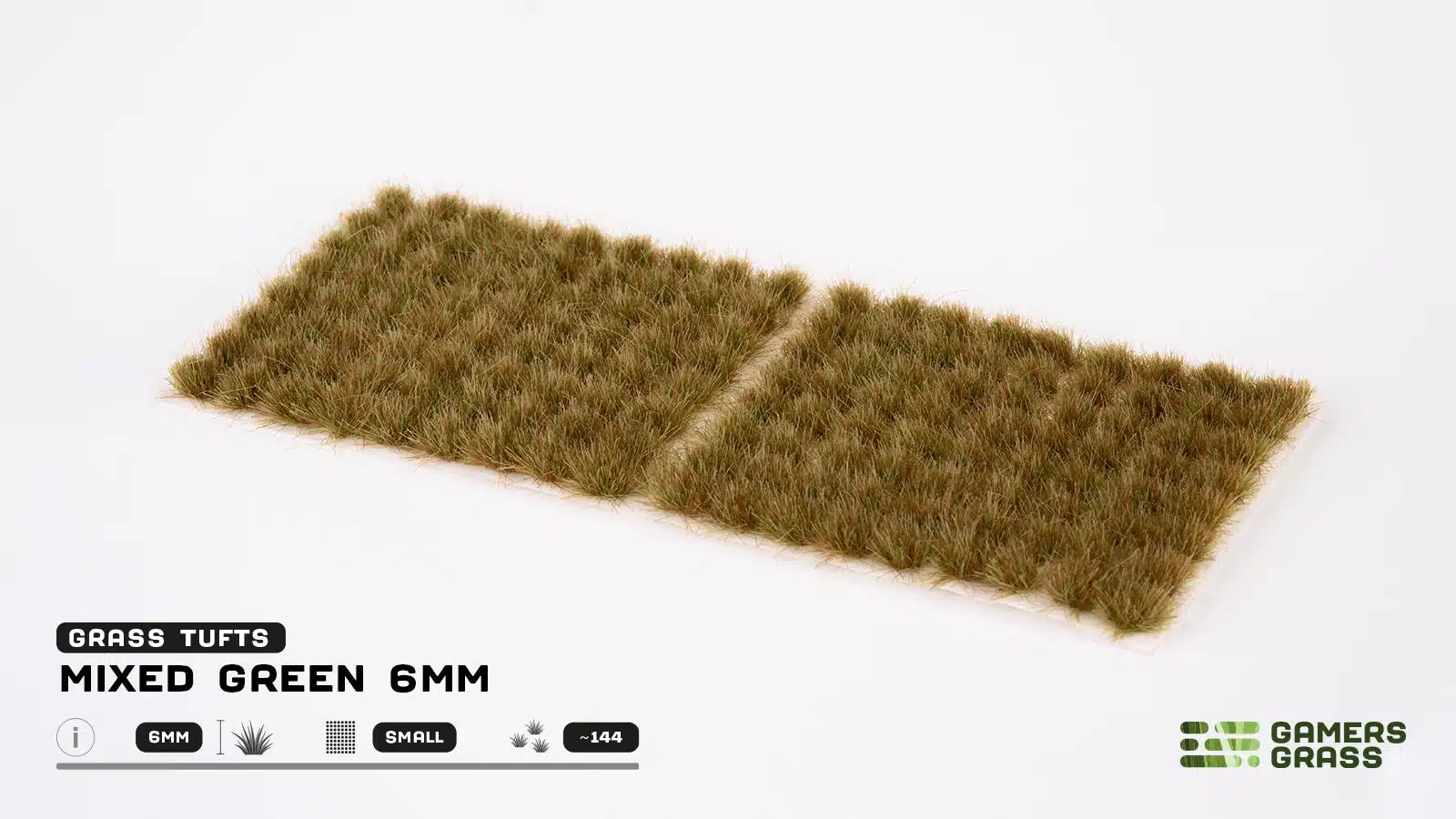 Gamers Grass Mixed Green 6mm Tuft - Small