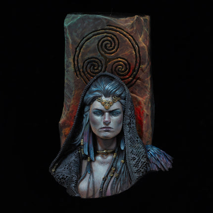 The Morrigan Academic Bust