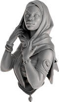 Muse in Scarf Full Bust