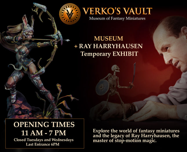 Verko's Vault Museum + Ray Harryhausen Exhibit Entry