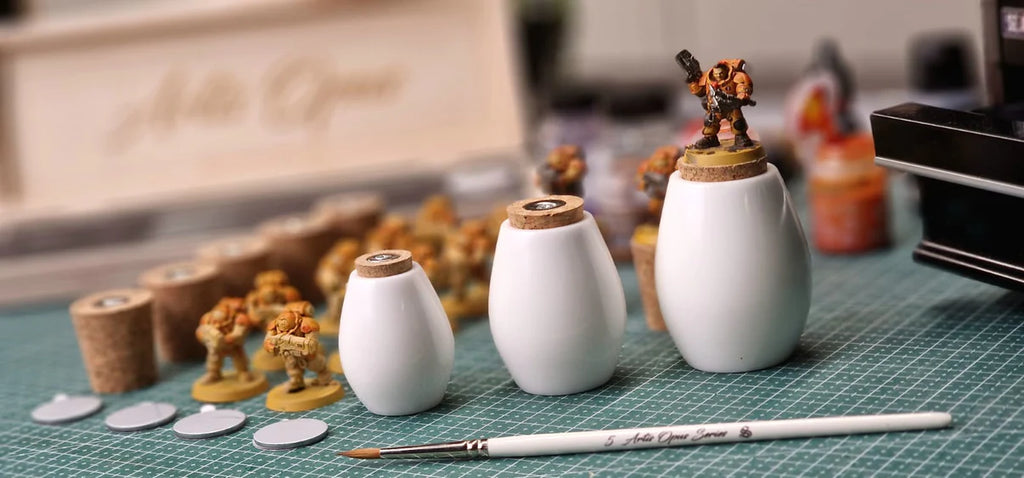 Egg Painting Handle Corks and Magnets
