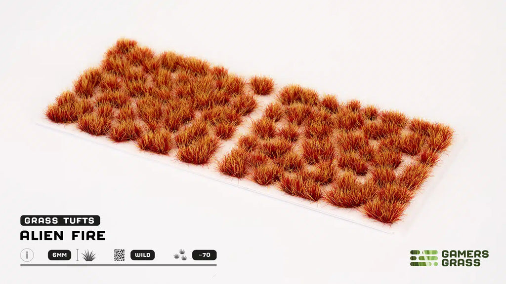 Gamers Grass Alien Fire 6mm Tuft - Wild