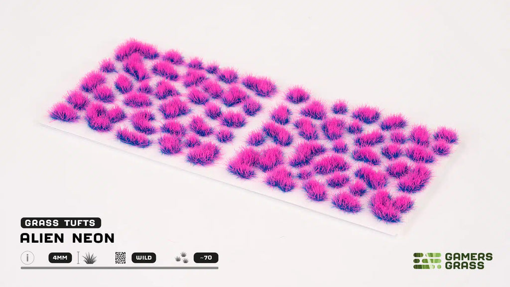 Gamers Grass Alien Neon 4mm Tuft - Wild