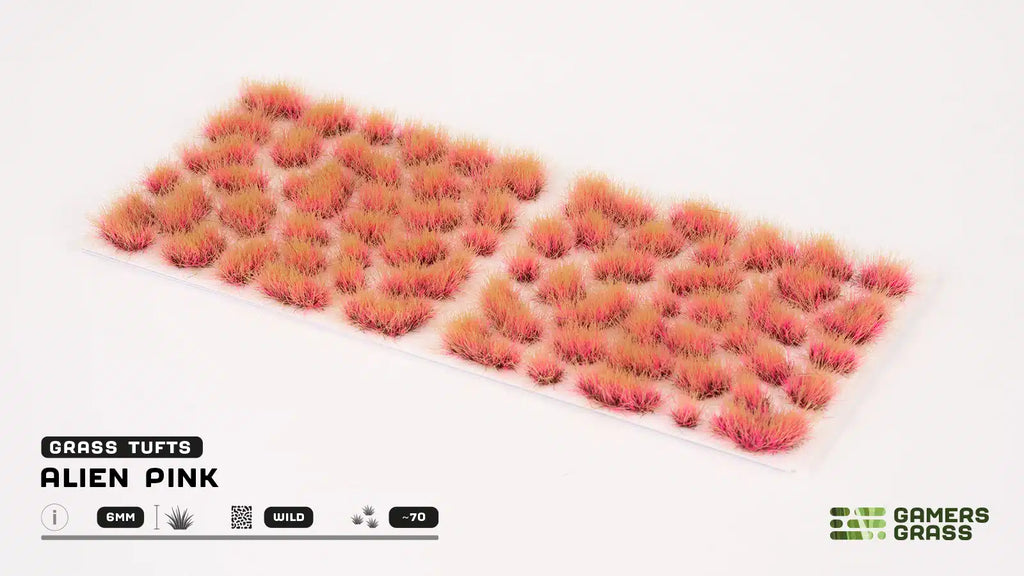 Gamers Grass Alien Pink 6mm Tuft - Wild