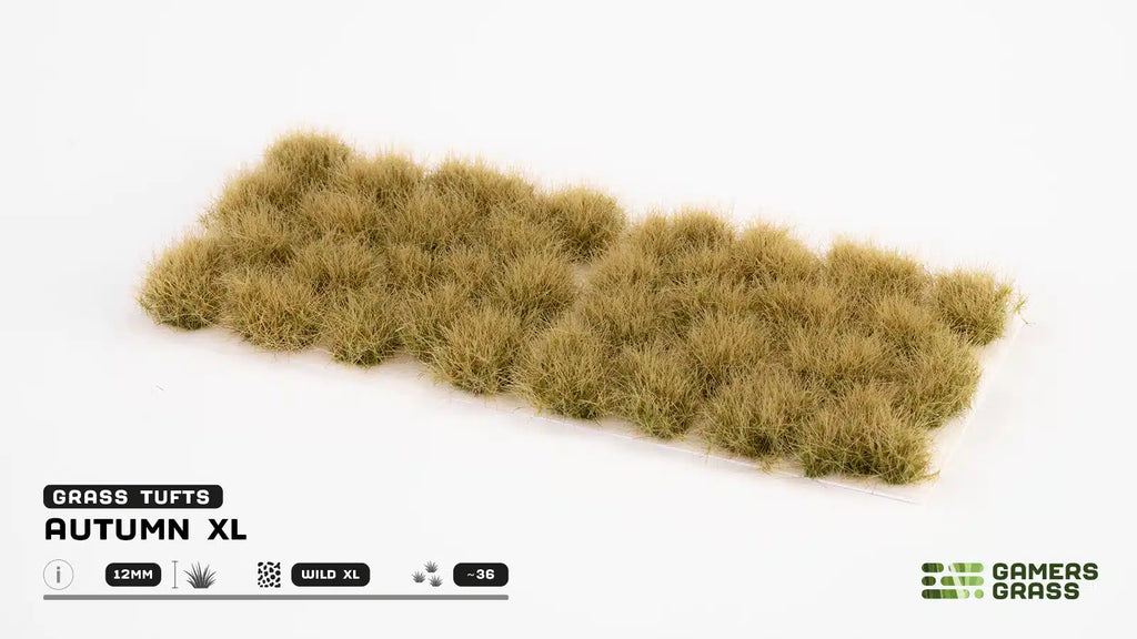 Gamers Grass Autumn XL 12mm Tuft - Wild