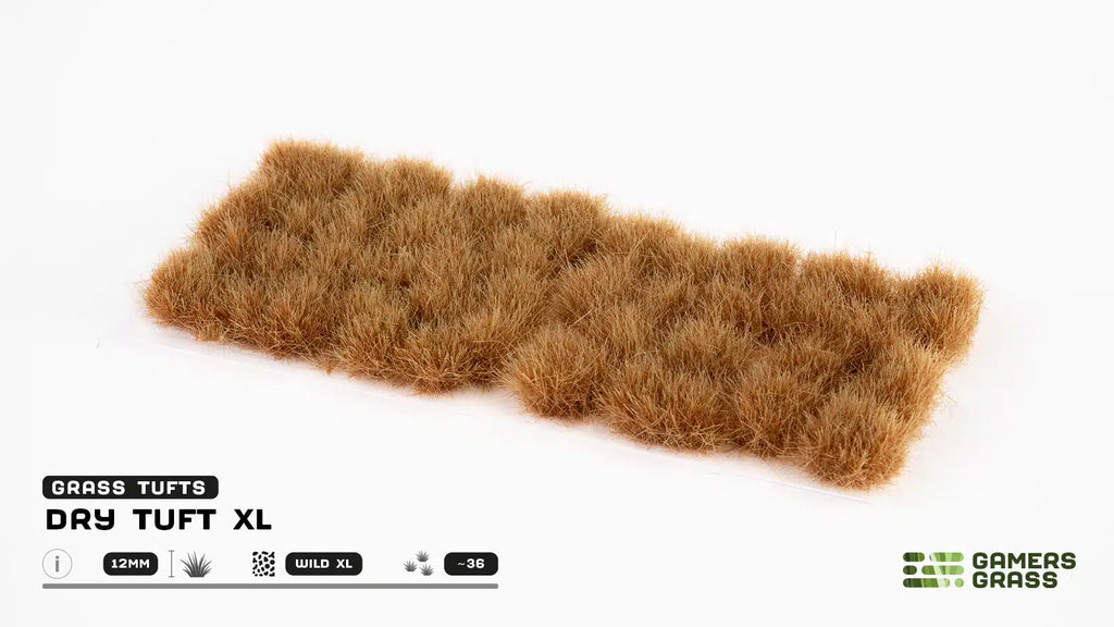 Gamers Grass Dry Tuft XL 12mm Tuft - Wild