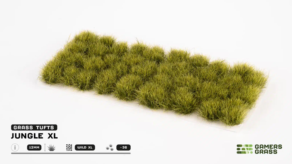 Gamers Grass Jungle XL 12mm Tuft - Wild
