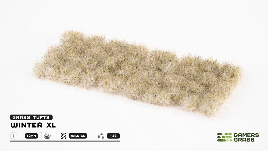 Gamers Grass Spikey Winter XL 12mm Tuft - Wild