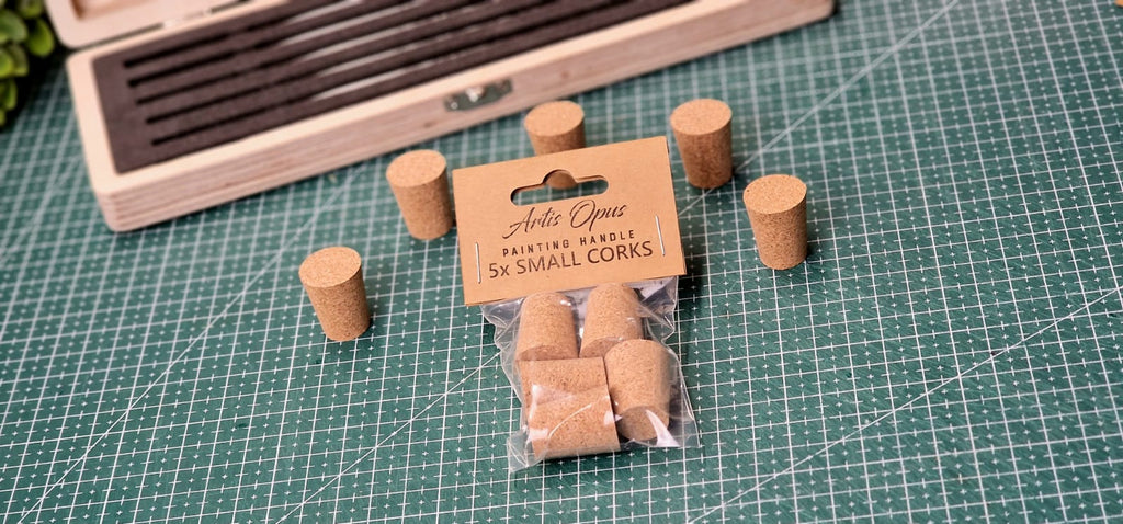 Egg Painting Handle Corks and Magnets