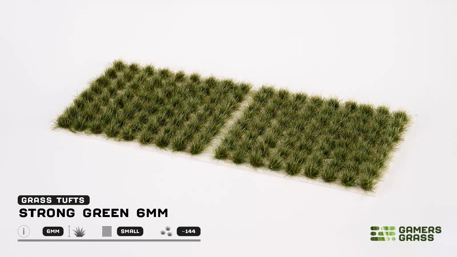 Gamers Grass Strong Green 6mm Tuft - Wild