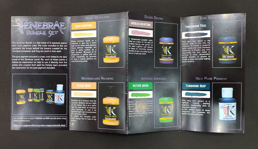 Kimera Kolors Signature Set: Tenebrae