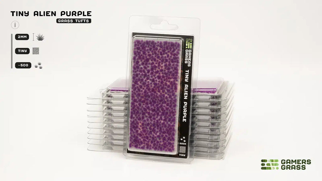 Gamers Grass Alien Purple Tiny Tufts