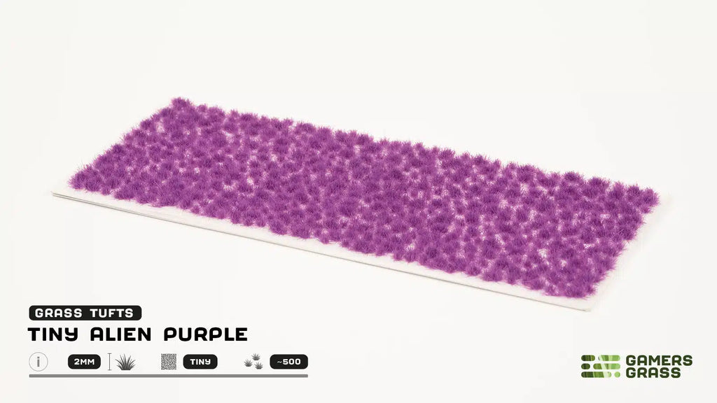 Gamers Grass Alien Purple Tiny Tufts