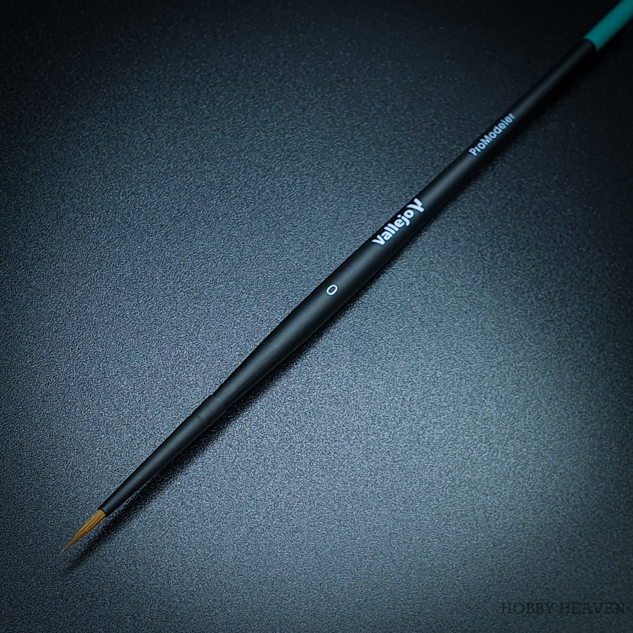 Hobby Brush: Pro Modeler Round Natural Hair