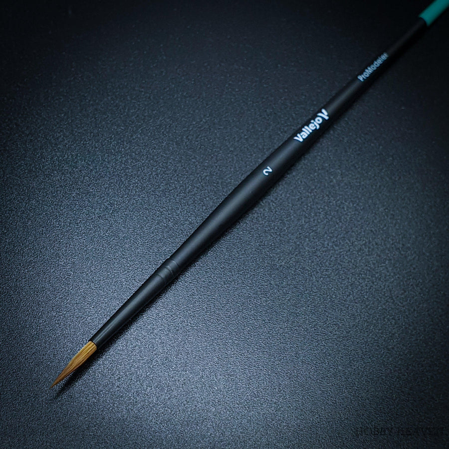 Hobby Brush: Pro Modeler Round Natural Hair
