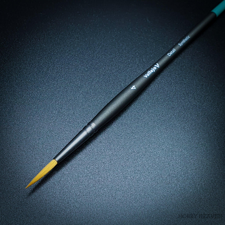Hobby Brush: Detail Round Synthetic