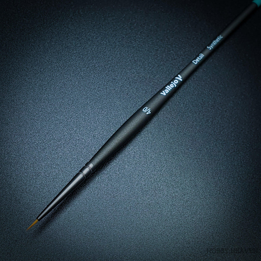 Hobby Brush: Detail Round Synthetic