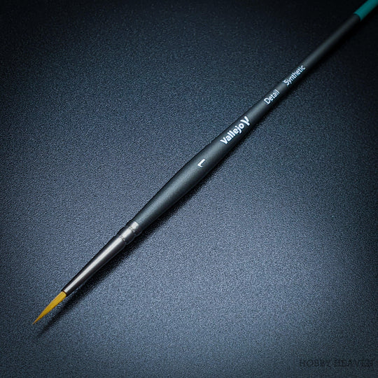 Hobby Brush: Detail Round Synthetic