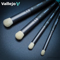 Hobby Brushes: Dry Brush Set - Natural Hair (S, M & L)