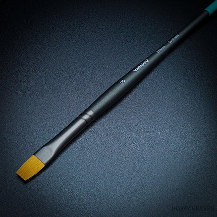 Hobby Brush: Effects Flat Rectangular Synthetic