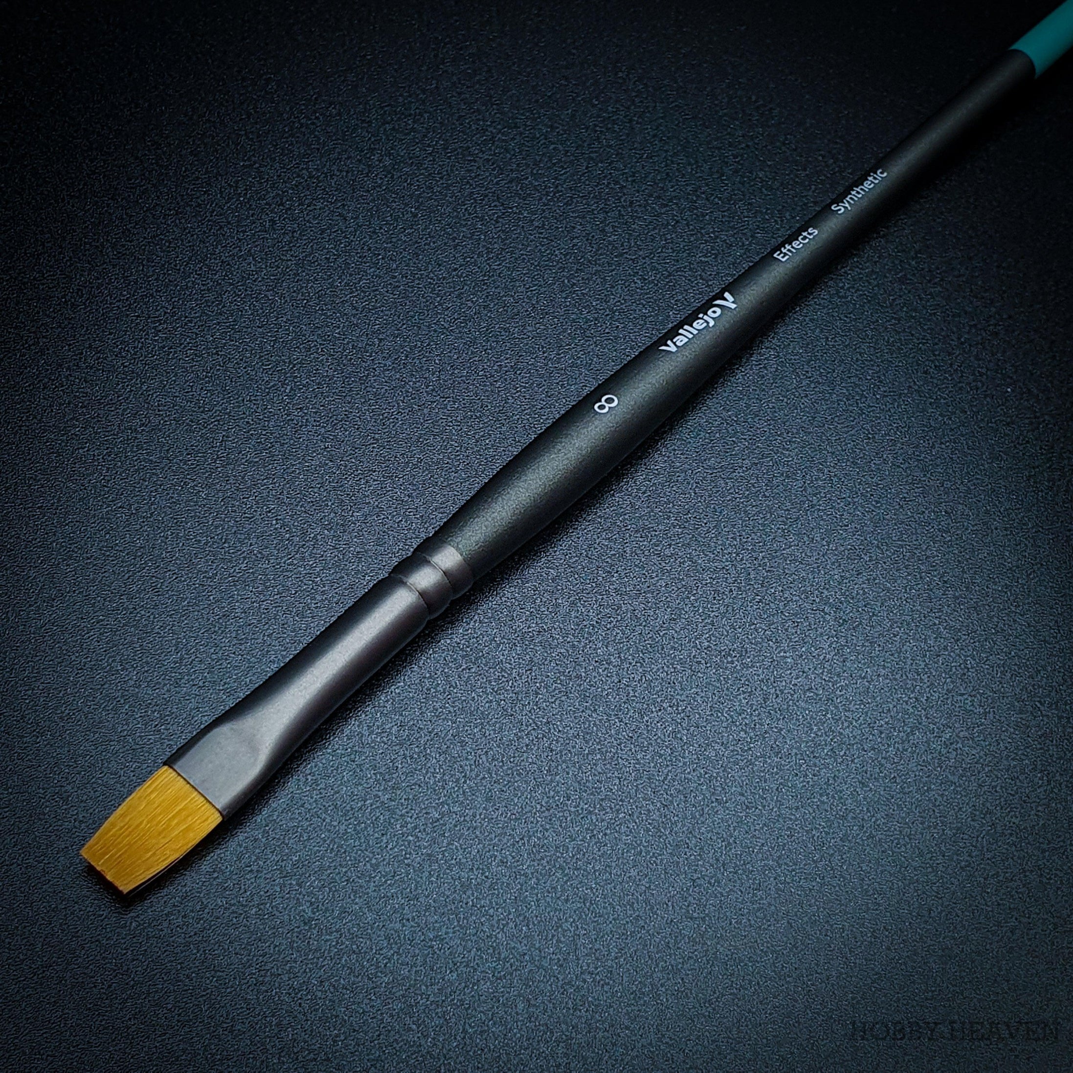Hobby Brush: Effects Flat Rectangular Synthetic
