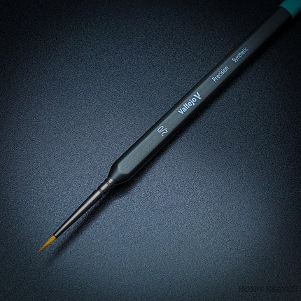 Hobby Brush: Precision Round Synthetic (Triangle Handle)