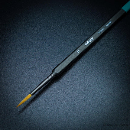 Hobby Brush: Precision Round Synthetic (Triangle Handle)