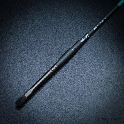 Hobby Brush: Shader Filbert Flat Synthetic