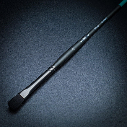 Hobby Brush: Shader Filbert Flat Synthetic