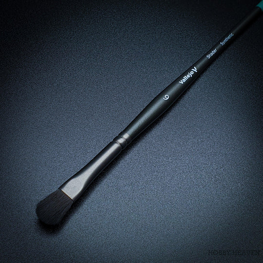 Hobby Brush: Shader Filbert Flat Synthetic