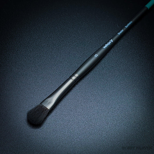 Hobby Brush: Shader Filbert Flat Synthetic