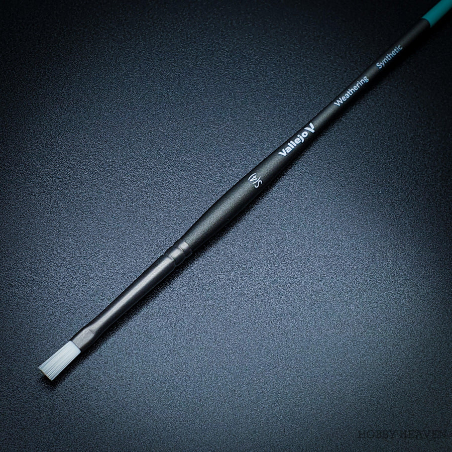 Hobby Brush: Weathering Flat Synthetic