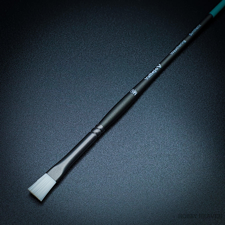 Hobby Brush: Weathering Flat Synthetic