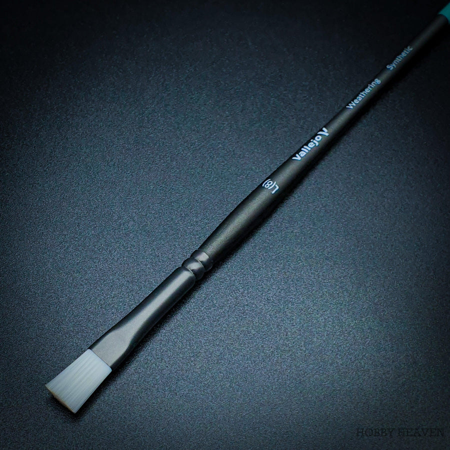 Hobby Brush: Weathering Flat Synthetic